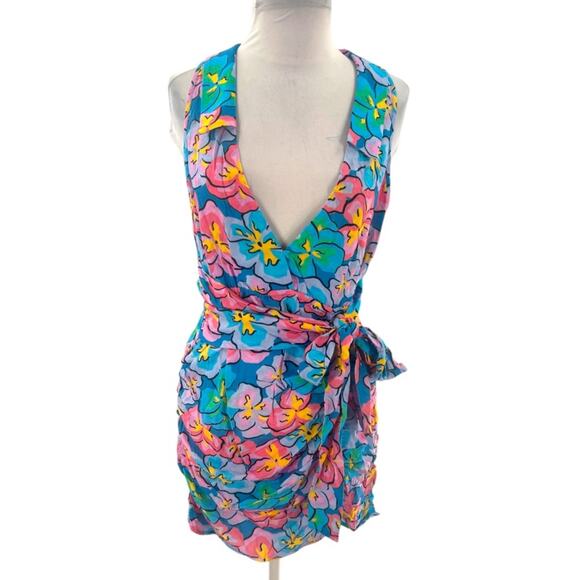 NWT For Love & Lemons Yasmin Mini Dress Size M - Picture 8 of 9